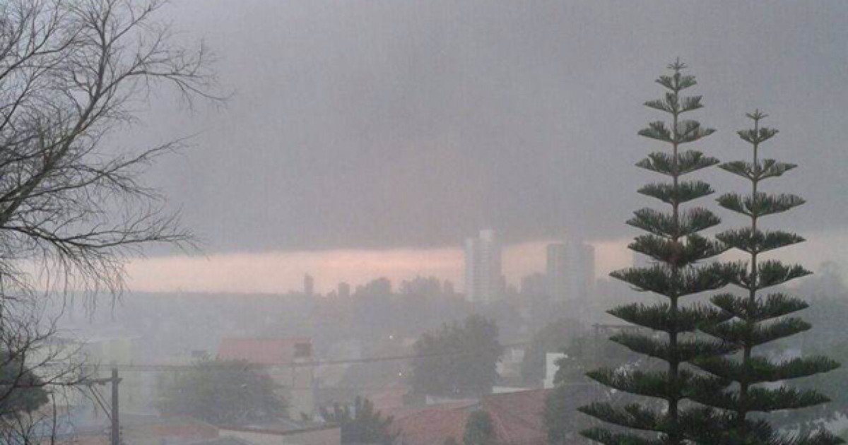 Forte vento e pancadas de chuva atingem o Oeste Paulista - Globo.com