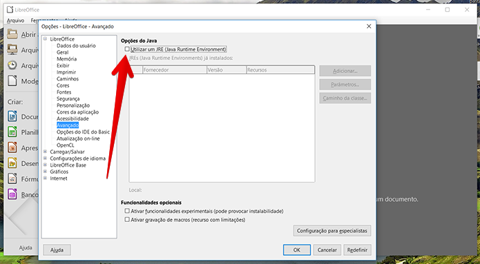 jre required libreoffice jre required libreoffice