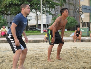 Madson Breitner Santos Al-Khor Futevôlei Praia (Foto: Bruno Gutierrez)