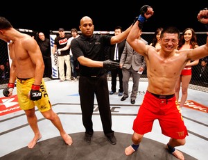 UFC Zhang Lipeng e Wang Sai (Foto: Agência Getty Images)
