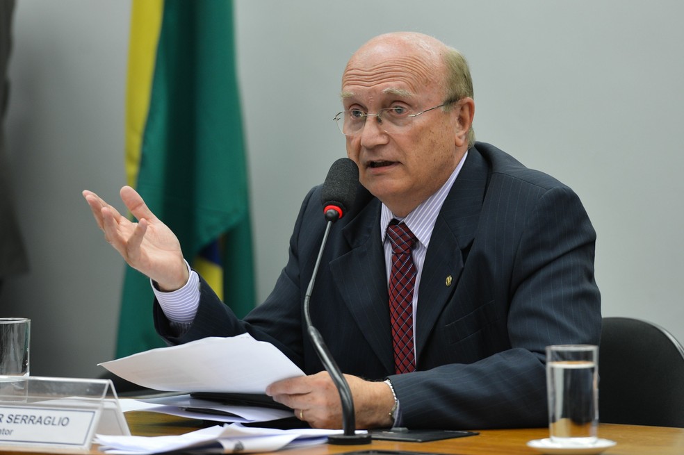 O novo ministro da Justiça, Osmar Serraglio (PMDB-PR) (Foto: Fabio Rodrigues Pozzebom/Agência Brasil)