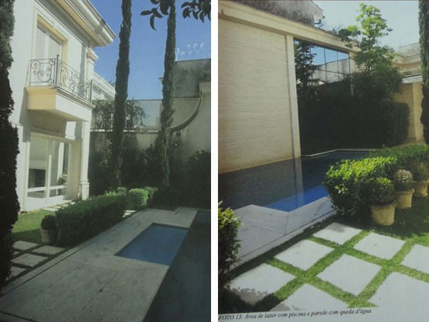 Sacada e piscina da mansão da família Abdelmassih (Foto: Reprodução/ site Lut Leilões) Sacada e piscina da mansão da família Abdelmassih (Foto: Reprodução/ site Lut Leilões)