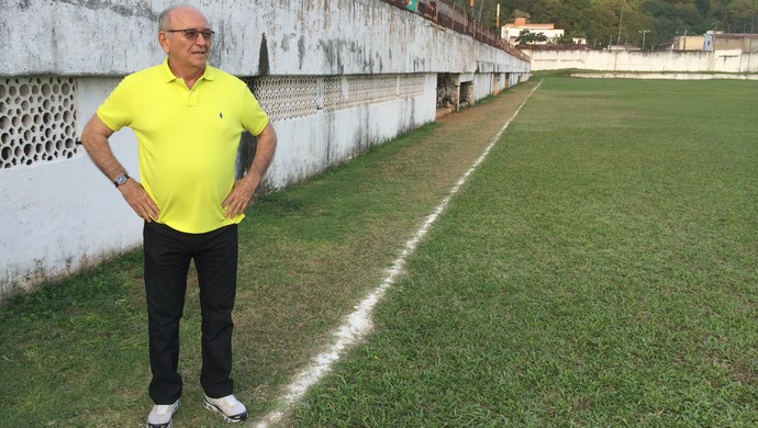 Alecrim 100 anos - Ferdinando Teixeira, ex-técnico - Estádio Juvenal Lamartine, em Natal (Foto: Jocaff Souza/GloboEsporte.com)
