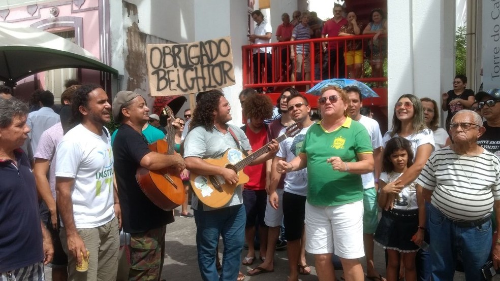 Velório de Belchior: encontro de amigos e música (Foto: Valdir Almeida/G1) Velório de Belchior: encontro de amigos e música (Foto: Valdir Almeida/G1)