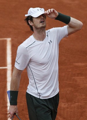 Andy Murray na final de Roland Garros 2016 (Foto: AP) Andy Murray na final de Roland Garros 2016 (Foto: AP)
