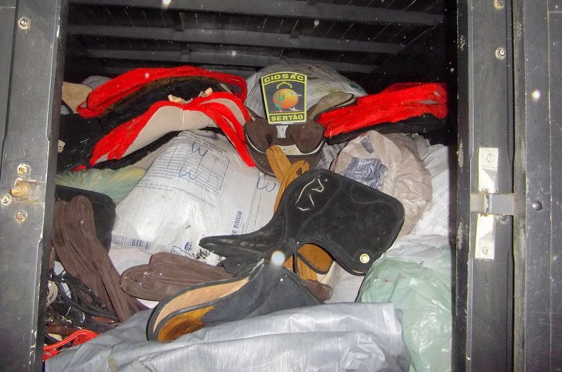 Polícia recupera carga avaliada em R$ 200 mil em Tacaimbó, Agreste de Pernambuco (Foto: Divulgação/ Ciosac)