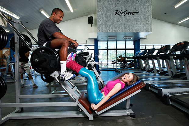 Rayanne Morais posa para o EGO em academia (Foto: Marcos Serra Lima/EGO)