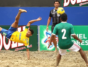 Brasil x México, Beach Soccer (Foto: Lucas Baptista / Futura Press)