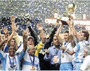Paysandu campeão da copa dos campeões em 2002 (Foto: Divulgação/Ascom Paysandu) Paysandu campeão da copa dos campeões em 2002 (Foto: Divulgação/Ascom Paysandu)