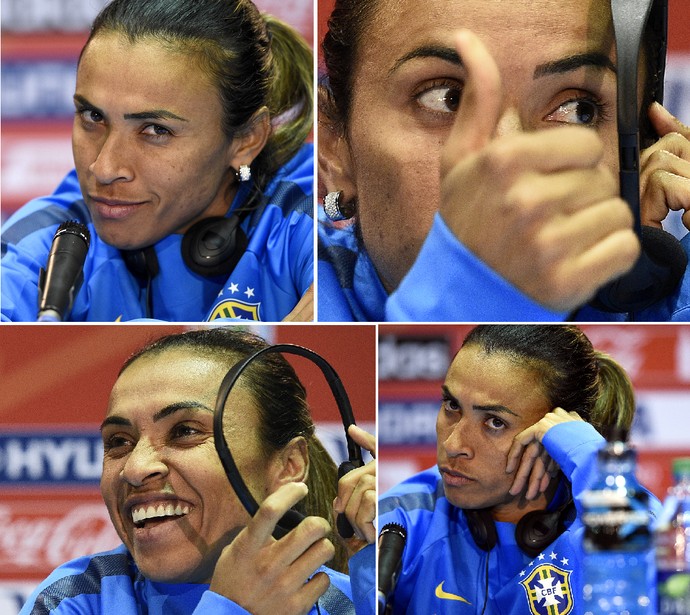 Marta coletiva montagem (Foto: AFP)