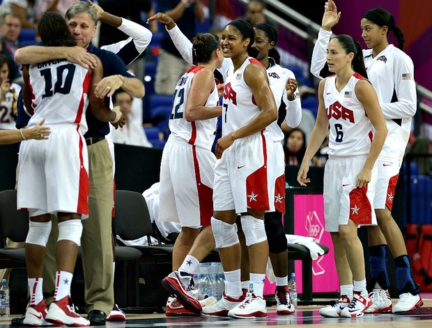 basquete Estados Unidos Londres 2012 Olimpíadas (Foto: AP)