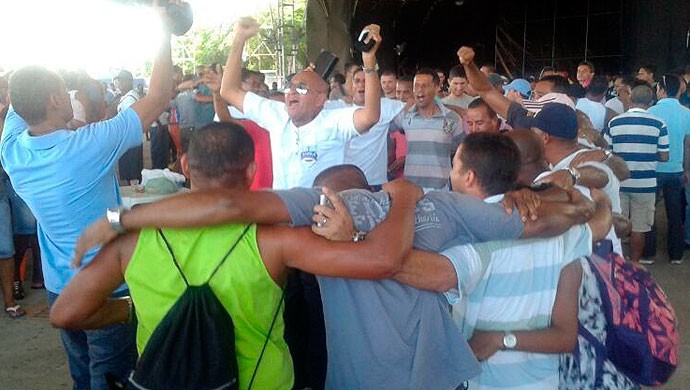 PM da Bahia determina fim da greve (Foto: Maiana Belo/G1)