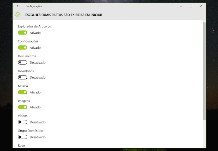 Windows 10: adicione atalhos para pastas importantes no Menu Iniciar Passo-4