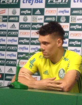 Moisés Palmeiras coletiva (Foto: Rodrigo Faber) Moisés Palmeiras coletiva (Foto: Rodrigo Faber)