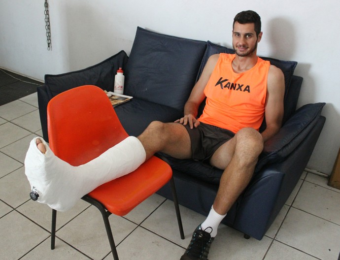 Dalton, goleiro do River-PI  (Foto: Antônio Fontes/GloboEsporte.com)