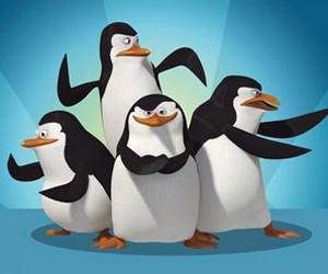 Os Pinguis de Madagascar animam a manhã de sábado (Foto: reprodução/divulgação)