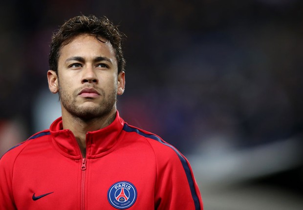 Neymar durante partida em novembro de 2017 (Foto: Catherine Ivill/Getty Images)