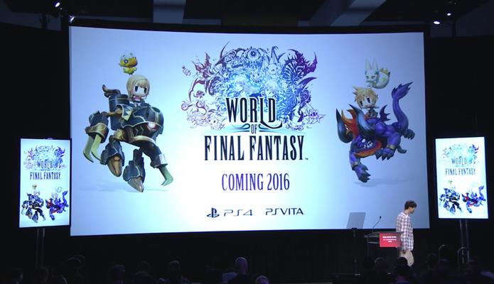 E3 World of Final Fantasy (Foto: Divulgação) E3 World of Final Fantasy (Foto: Divulgação)