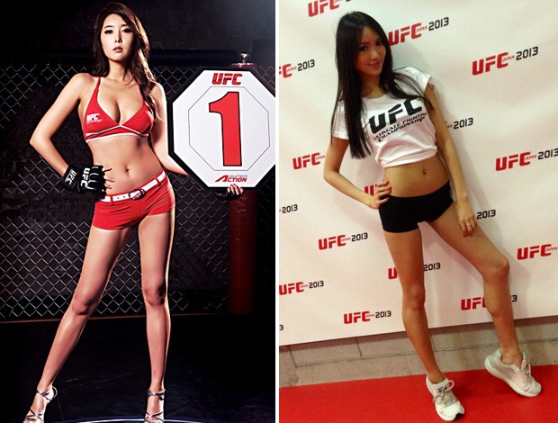  Su Jung Lee e Azusa Nishigaki UFC Japão  (Foto: Divulgação)