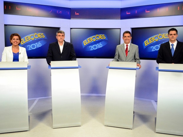 Debate Taubaté (Foto: Danilo Sardinha/G1)