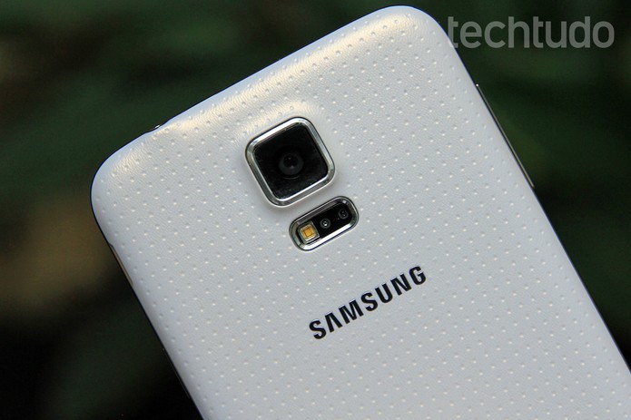 Câmera do Galaxy S5 grava em 4K (Foto: Luciana Maline/TechTudo)