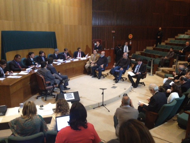 Deputados realizaram três dias de oitiva em Curitiba (Foto: Karine Garcia/ RPC Curitiba)