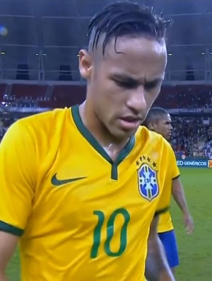 Neymar vaias Beira-Rio Brasil Honduras (Foto: Reprodução SporTV)