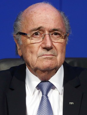 Joseph Blatter - coletiva da Fifa - novas eleições (Foto: Reuters)