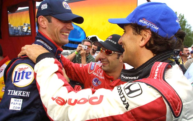 Max Papis, Tony Kanaane Alex Zanardi (Foto: Getty Images) Max Papis, Tony Kanaane Alex Zanardi (Foto: Getty Images)
