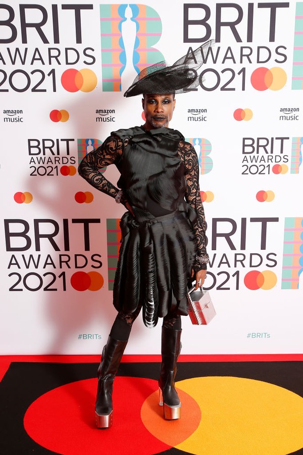 LONDON, ENGLAND - MAY 11: Billy Porter attends The BRIT Awards 2021 at The O2 Arena on May 11, 2021 in London, England. (Photo by JMEnternational/JMEnternational for BRIT Awards/Getty Images) (Foto: JMEnternational for BRIT Awards/)
