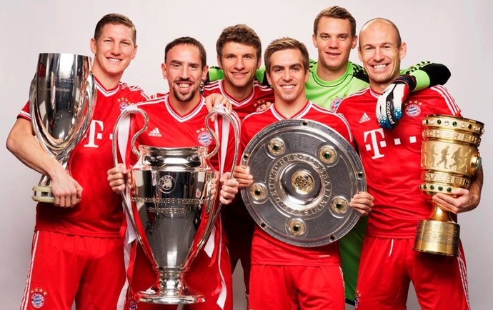 Bayern de Munique troféus (Foto: Divulgação / Site Oficial)