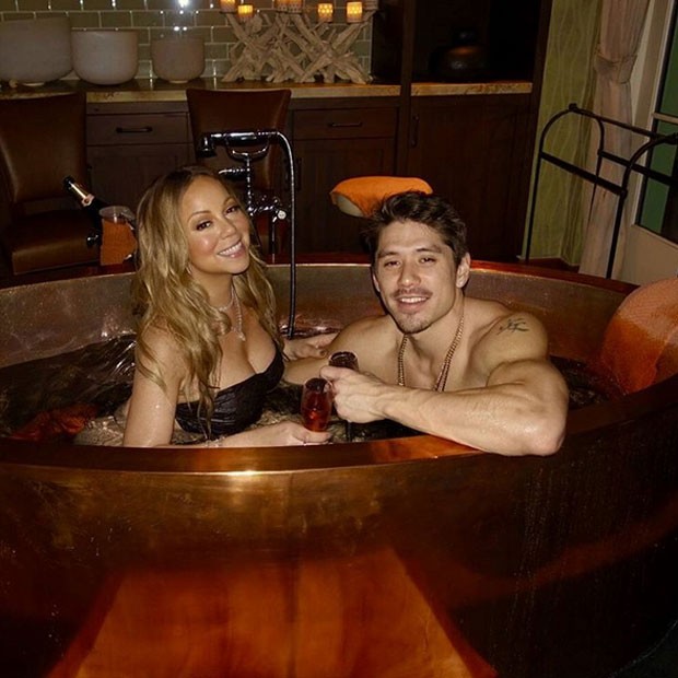 Mariah Carey com o namorado, Bryan Tanaka  (Foto: Instagram/ Reprodução)