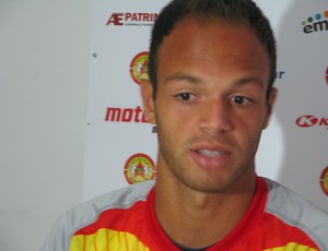 Carlão - atacante do Atlético Sorocaba (Foto: Rafaela Gonçalves / GLOBOESPORTE.COM)