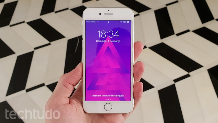 iPhone 8 (Foto: Thássius Veloso/TechTudo) iPhone 8 (Foto: Thássius Veloso/TechTudo)