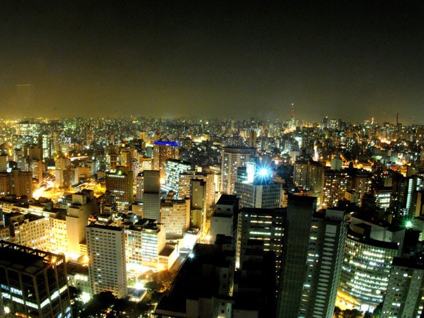 Imagem aérea do centro de São Paulo (Foto: JB Neto/Estadão Conteúdo)