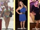 'Cheguei no meu corpo perfeito', diz Andréia Sorvetão agora com 63kg