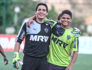 Goleiro Uilson; Douglas Santos; Atlético-MG (Foto: Bruno Cantini/CAM)