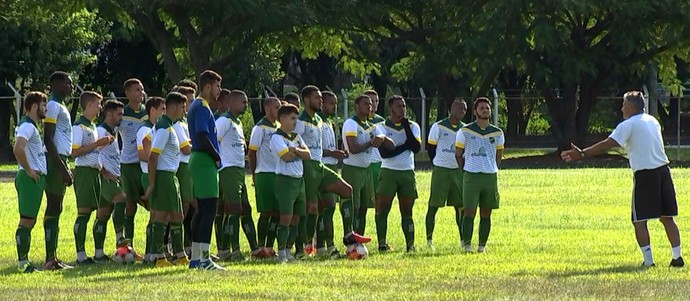 XV de Jaú, treino, Segundona, Baroninho (Foto: Reprodução / TV TEM)