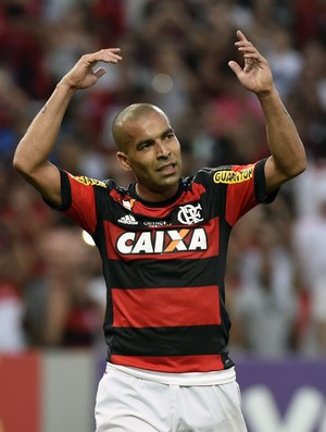 Emerson Sheik Flamengo x São Paulo (Foto: André Durão)