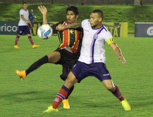 Índio Oliveira - Globo FC x Bahia (Foto: Fabiano de Oliveira)