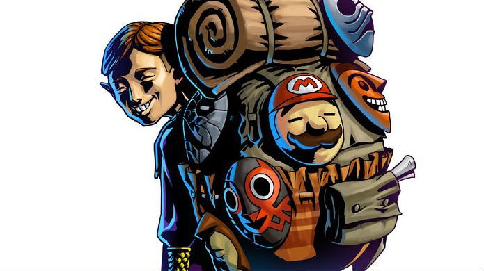 Mario é uma das máscaras do vendedor de Zelda Majoras Mask (Foto: Divulgação / Nintendo)