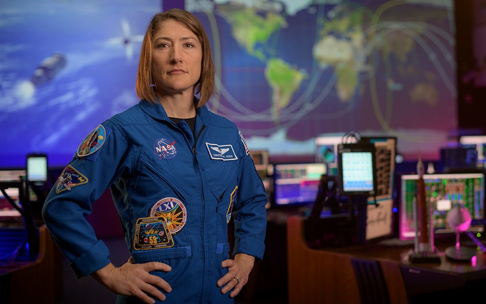 Christina Koch (Foto: NASA/Bill Ingalls)