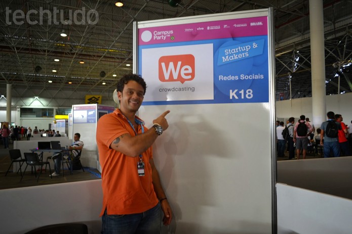 O We CrownCast quer criar aplicativos colaborativos para iOS e Android (Foto: TechTudo/Melissa Cruz) O We CrownCast quer criar aplicativos colaborativos para iOS e Android (Foto: TechTudo/Melissa Cruz)