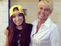 Anitta grava com Xuxa: ‘A cada dia que encontro, te admiro mais’