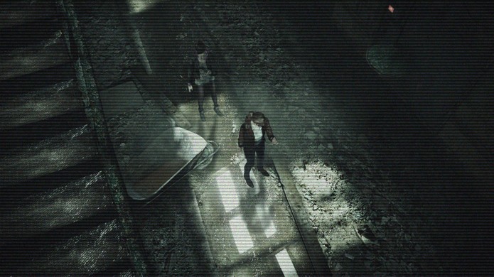 Alguma figura misteriosa estará observando sua jornada em Resident Evil: Revelations 2 (Foto: 4Gamer)