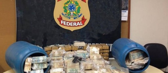 Polícia apreendeu ainda 51 quilos de cocaína (Foto: Divulgação)