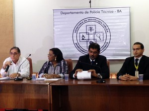 Coletiva (Foto: Ruan Melo/ G1)