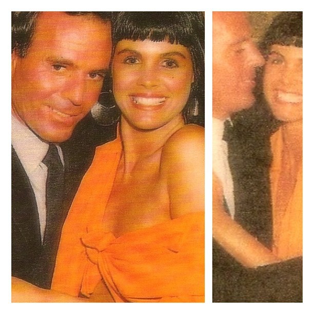 Monique Evans e Julio Iglesias (Foto: Instagram/ Reprodução)