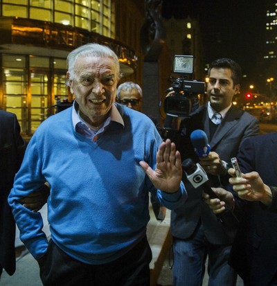 José Maria Marin deixa corte no Brooklyn (Foto: Reuters)