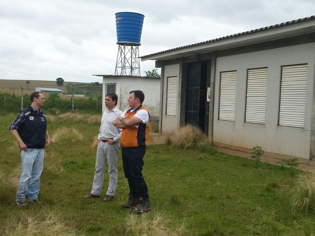 Técnicos visitaram a região Oeste para mapear áreas para radar. (Foto: Defesa Civil de SC/ Divulgação)